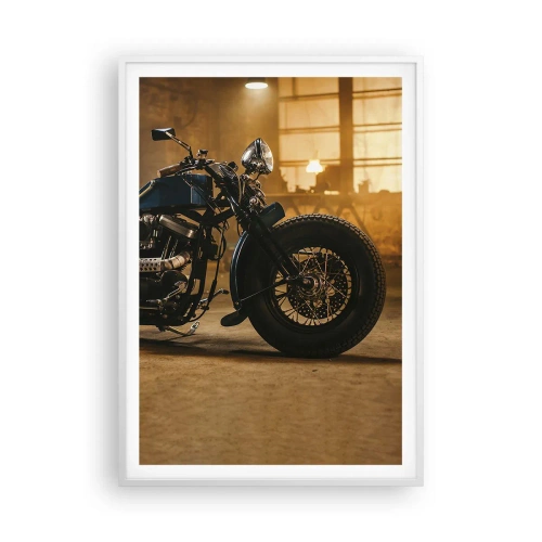 Affiche dans un cadre blanc - Poster - Je peux tout - 70x100 cm
