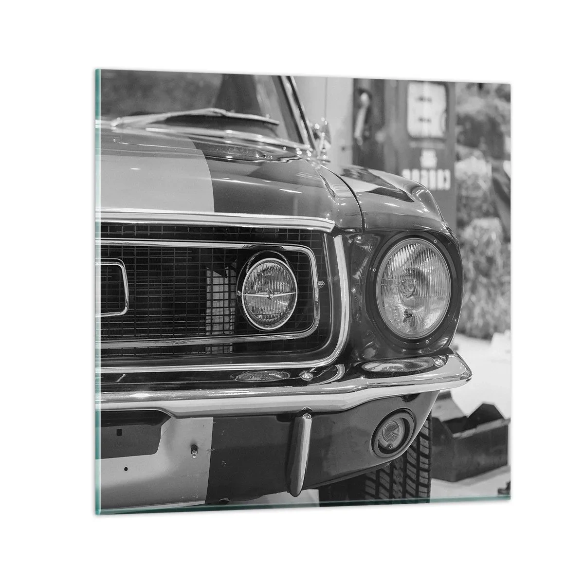 Impression sur verre - Image sur verre - Conduire dur - 40x40 cm