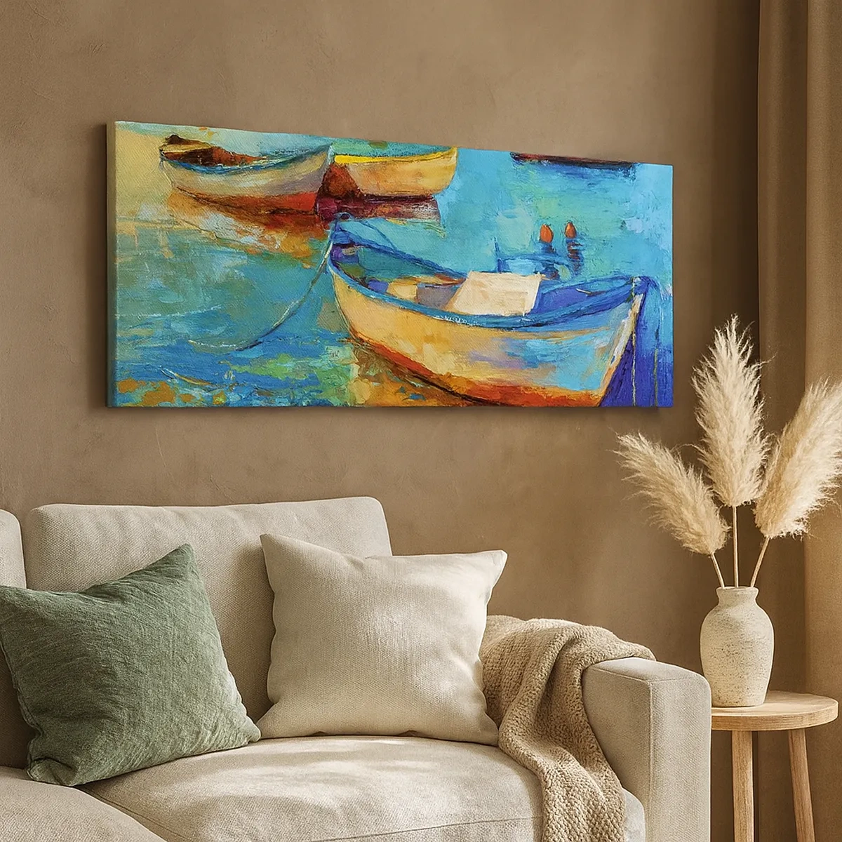 Impression sur toile - Image sur toile - Dans la baie du sud - 30x30 cm