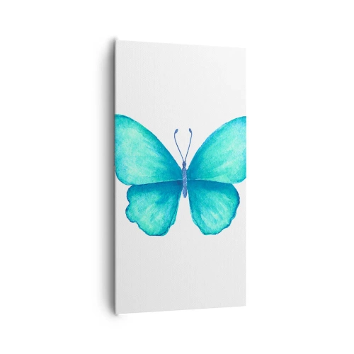 Impression sur toile - Image sur toile - Nature turquoise - 65x120 cm