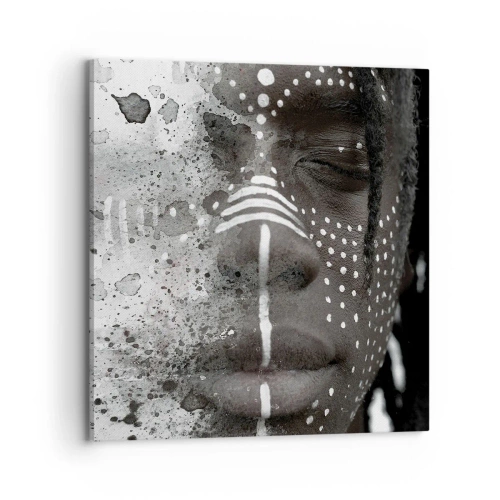 Impression sur toile - Image sur toile - Découvrez l'esprit primal - 70x70 cm