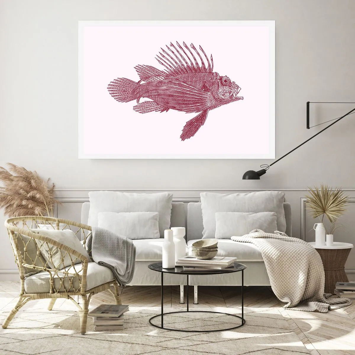 Affiche - Poster - Un habitant des eaux exotiques - 40x30 cm