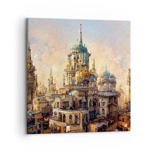 Impression sur toile - Image sur toile - Ville des villes - 70x70 cm