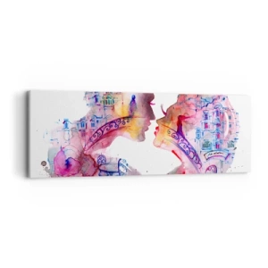Impression sur toile - Image sur toile - Le pont secret des soupirs - 90x30 cm