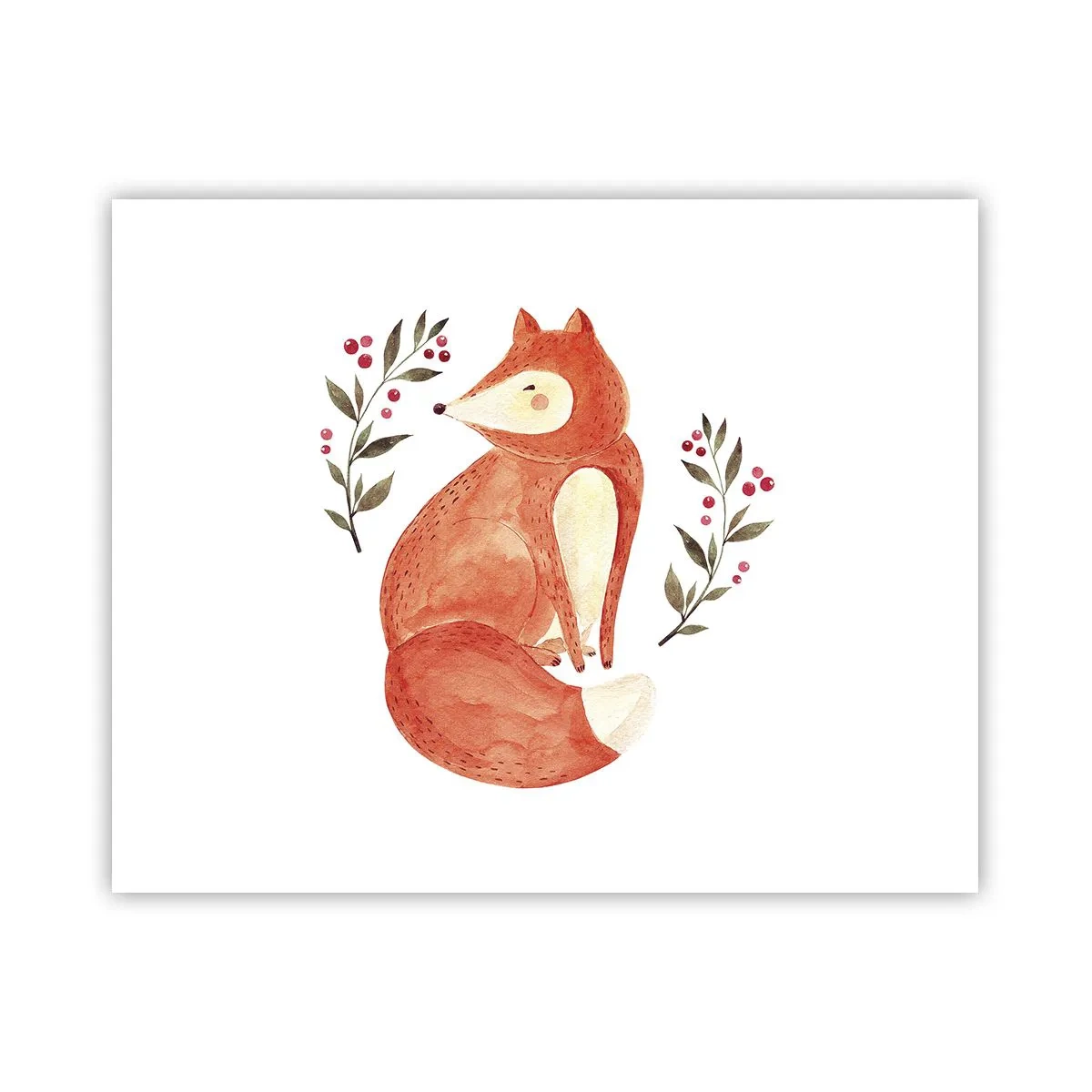 Affiche - Poster - Petit rouquin - 50x40 cm