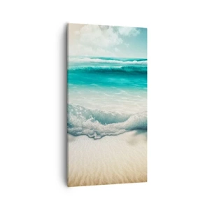 Impression sur toile - Image sur toile - La paix de l'océan - 55x100 cm