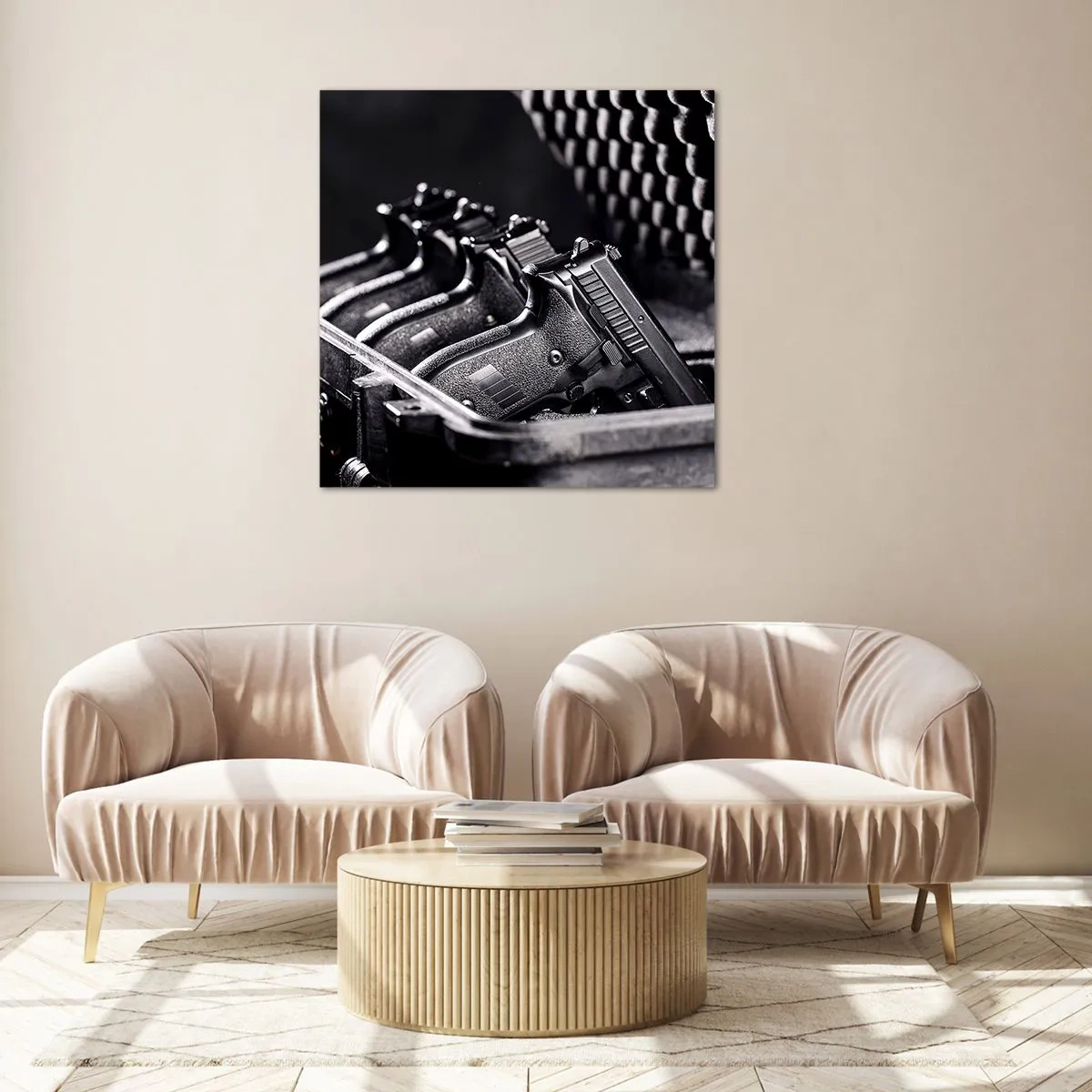 Impression sur verre - Image sur verre - Sport masculin - 30x30 cm