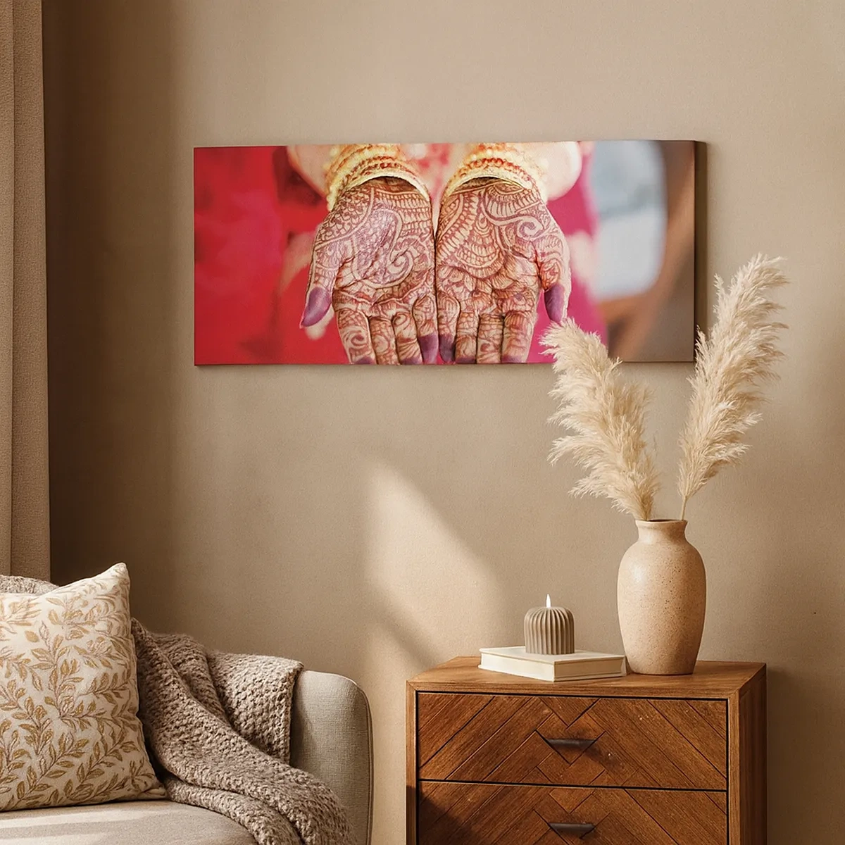 Impression sur toile - Image sur toile - Prêt à saisir votre chance - 30x30 cm