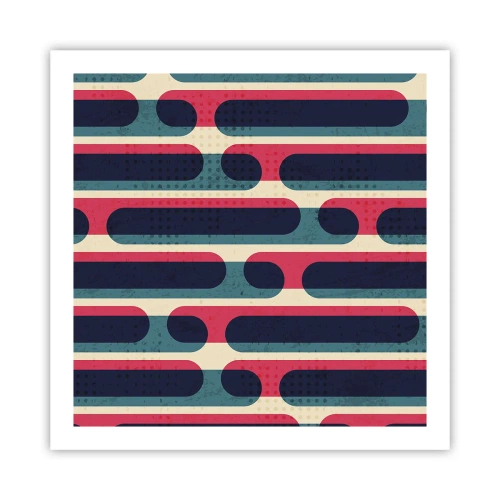 Affiche - Poster - En profondeur et sur l'avant - 60x60 cm