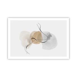 Affiche - Poster - Perles d'air - 91x61 cm