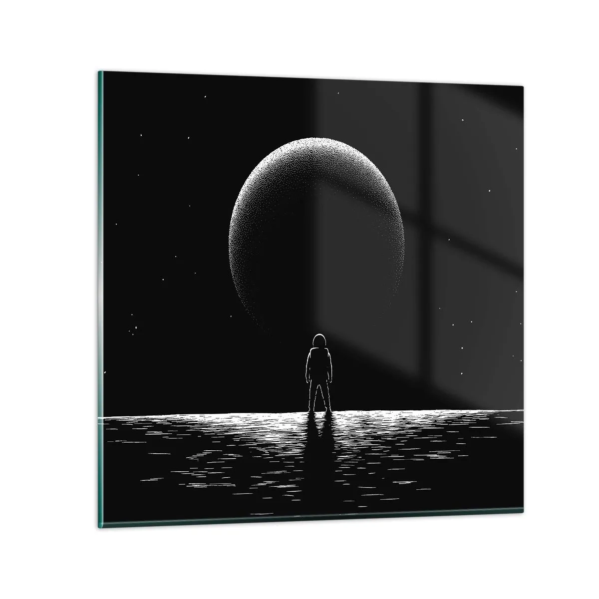 Impression sur verre - Image sur verre - Face à face - 50x50 cm