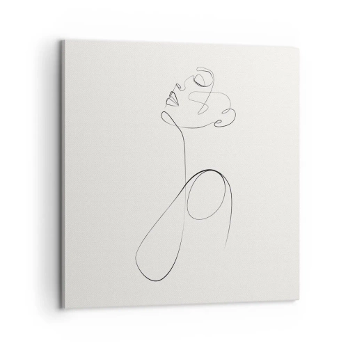 Impression sur toile - Image sur toile - En boucle dans les rêves - 60x60 cm