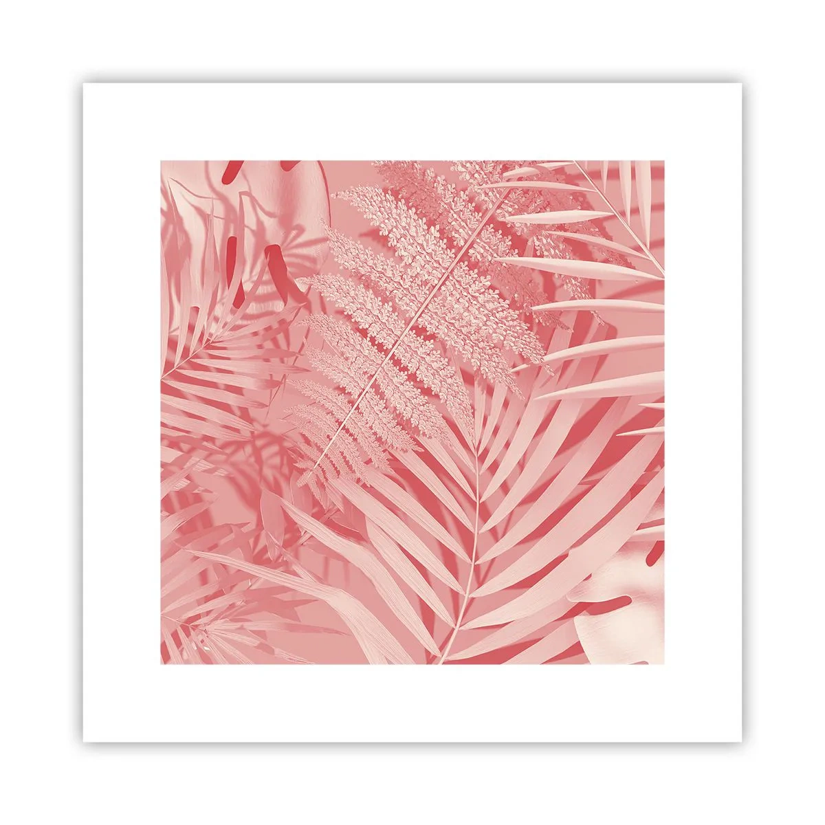 Affiche - Poster - Concept de rose - 30x30 cm