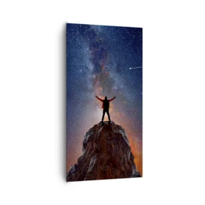 Impression sur toile - Image sur toile - Le force est avec moi! - 65x120 cm