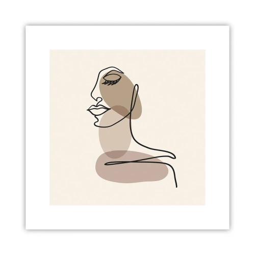 Affiche - Poster - S'écouter - 30x30 cm