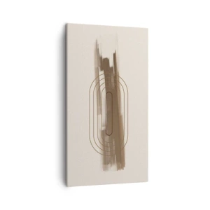 Impression sur toile - Image sur toile - Parfum de gris - 45x80 cm
