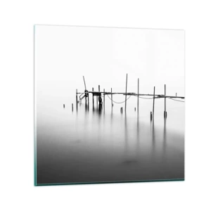 Impression sur verre - Image sur verre - Et s'il n'y avait pas de monde ? - 30x30 cm