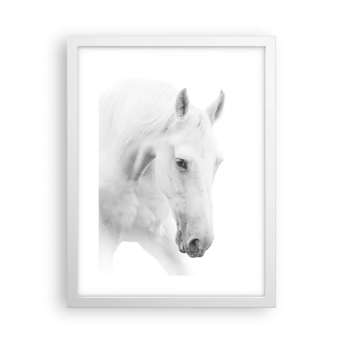 Affiche dans un cadre blanc - Poster - Serait-ce de l’amitié? - 30x40 cm