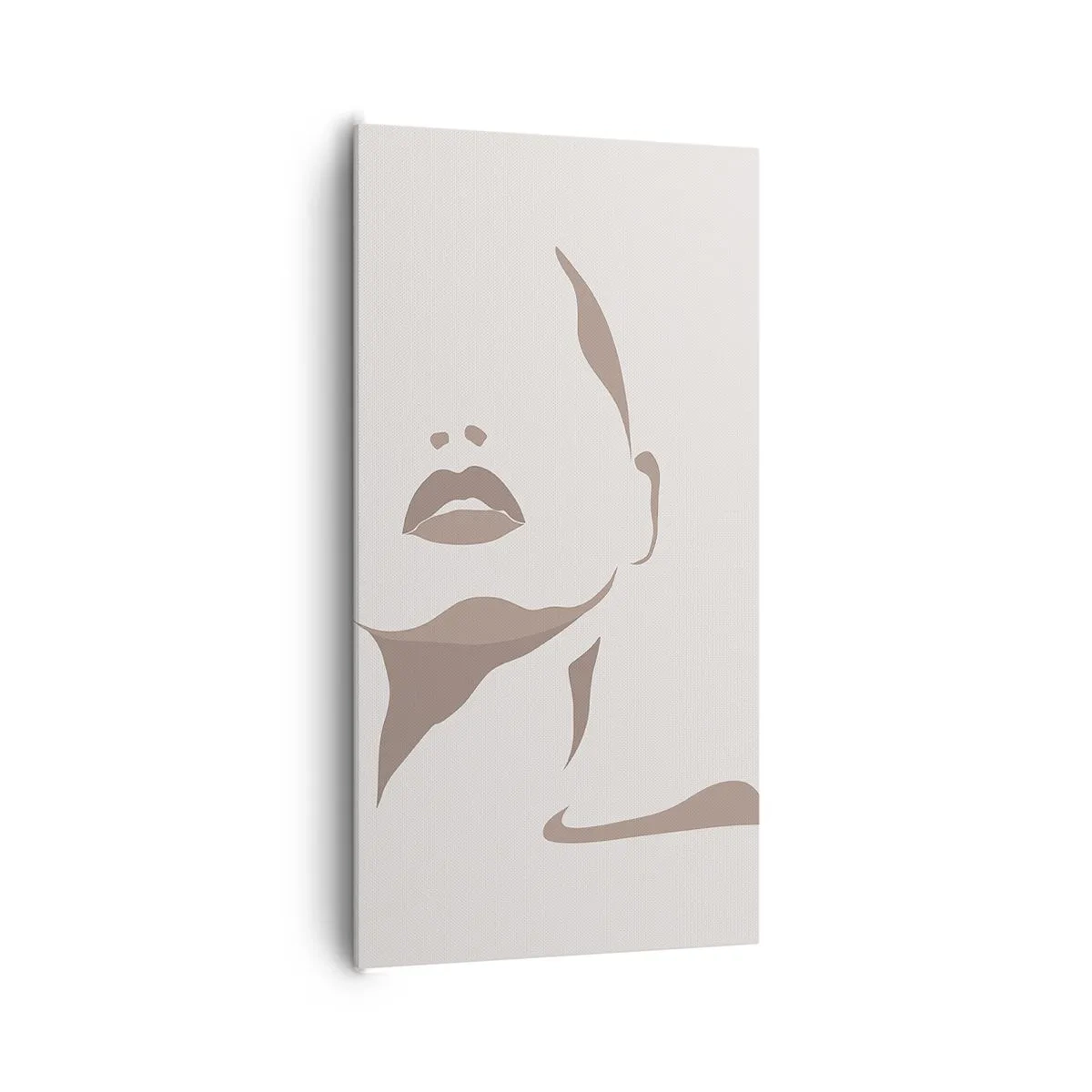 Impression sur toile - Image sur toile - Fait de lumière et d'ombre - 65x120 cm