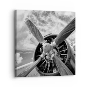 Impression sur toile - Image sur toile - Dompteur de ciel - 30x30 cm