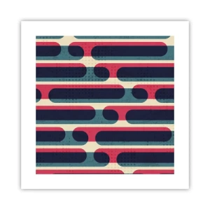 Affiche - Poster - En profondeur et sur l'avant - 40x40 cm