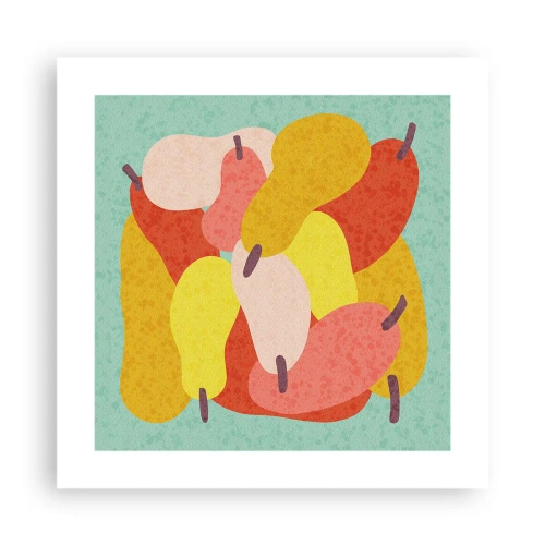 Affiche - Poster - Essayez le soleil d'été - 40x40 cm