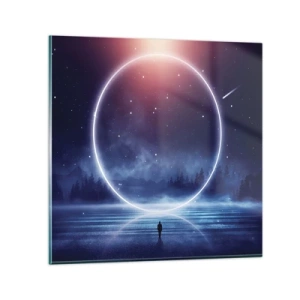 Impression sur verre - Image sur verre - Ils sont déjà là... - 40x40 cm