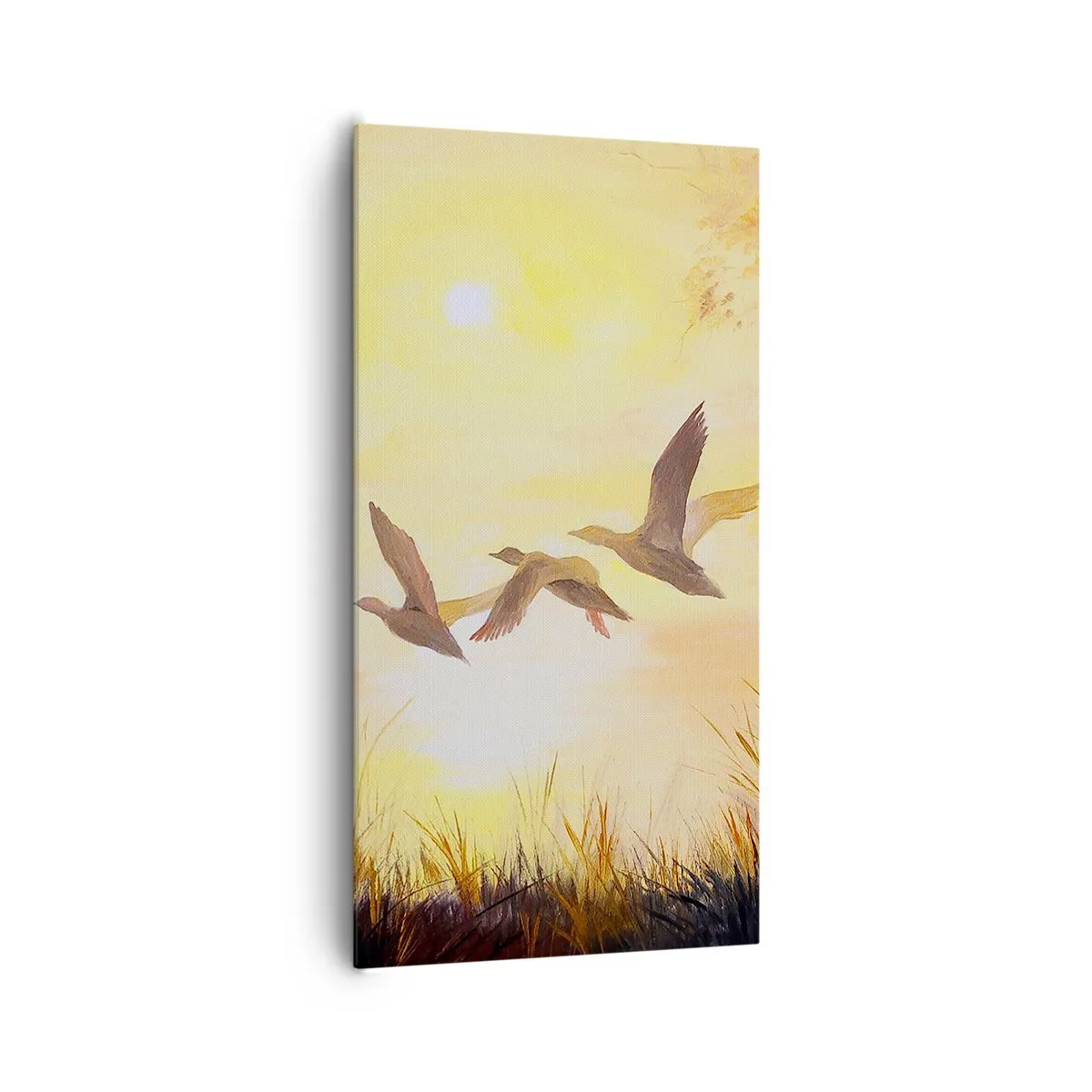 Impression sur toile - Image sur toile - Le début d'un long voyage - 65x120 cm