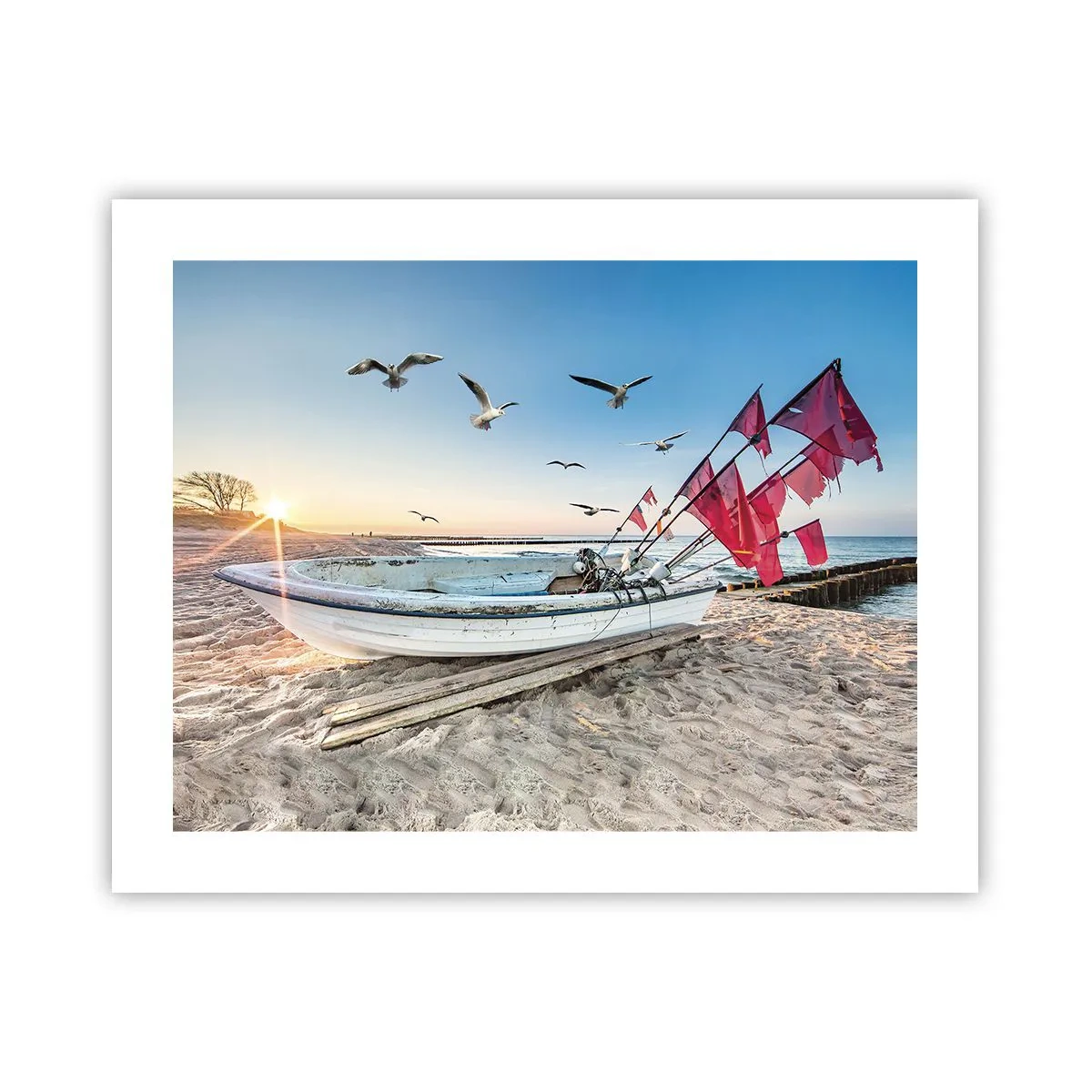 Affiche - Poster - Repos mérité - 50x40 cm