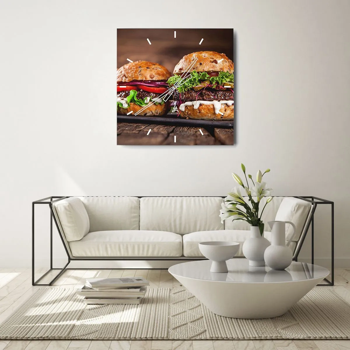 Horloge murale - Pendule murale - American dream - 40x40 cm