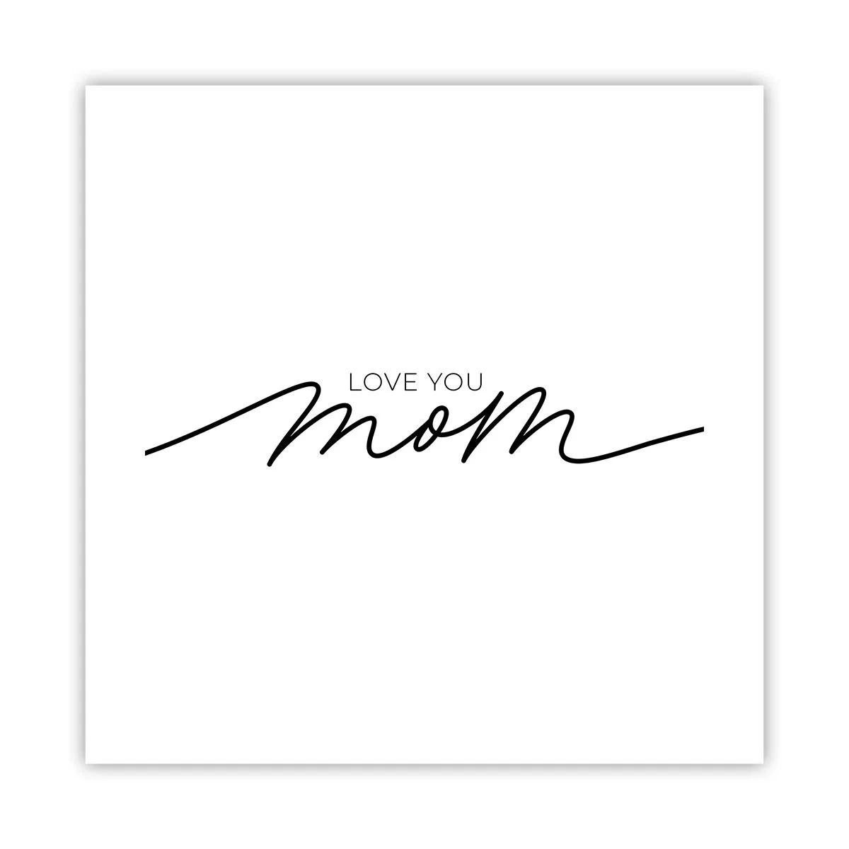 Affiche - Poster - Grand chamboulement - 40x40 cm