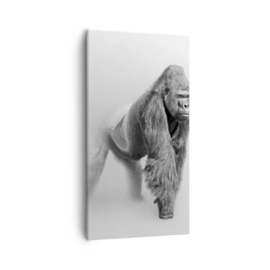 Impression sur toile - Image sur toile - Confiant en sa force - 55x100 cm