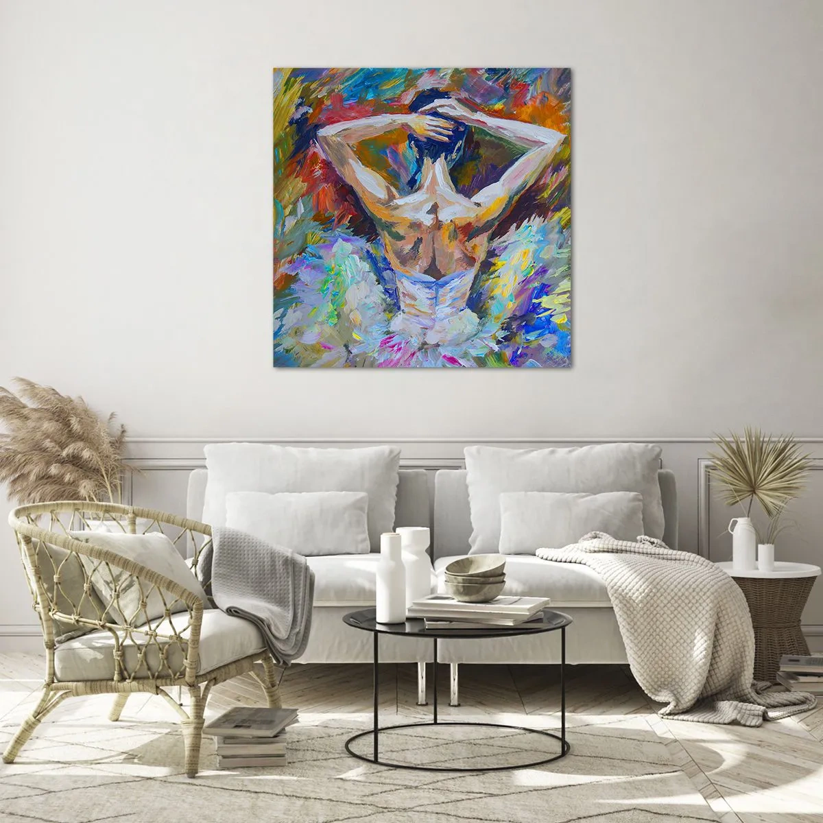 Impression sur verre - Image sur verre - Il se peut que ce soit tout - 40x40 cm