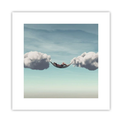 Affiche - Poster - Instant de bonheur - 30x30 cm