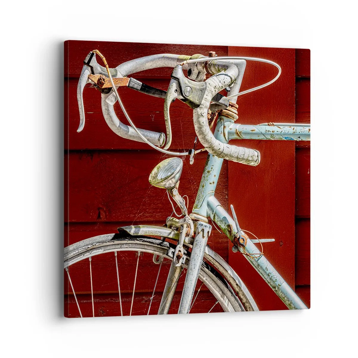 Impression sur toile - Image sur toile - Construit pour la victoire - 40x40 cm