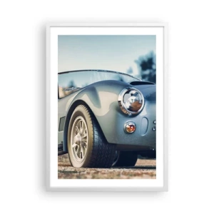 Affiche dans un cadre blanc - Poster - Ce qui compte c'est le style - 50x70 cm