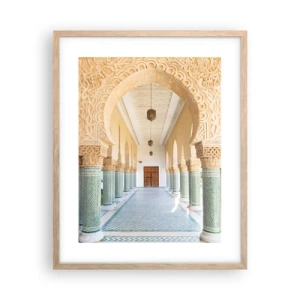 Affiche dans un chêne clair - Poster - D'après les histoires de Shéhérazade - 40x50 cm