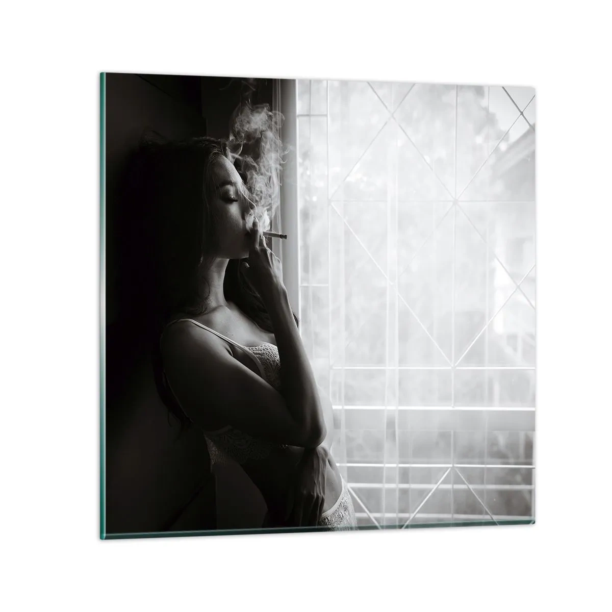 Impression sur verre - Image sur verre - Vous sentez-vous libre ? - 40x40 cm