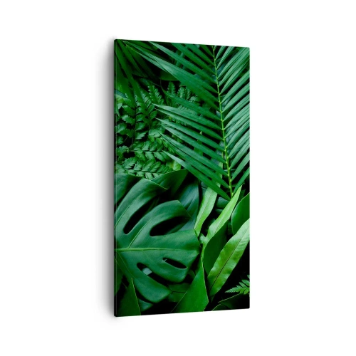 Impression sur toile - Image sur toile - Emmitouflé de verdure - 55x100 cm