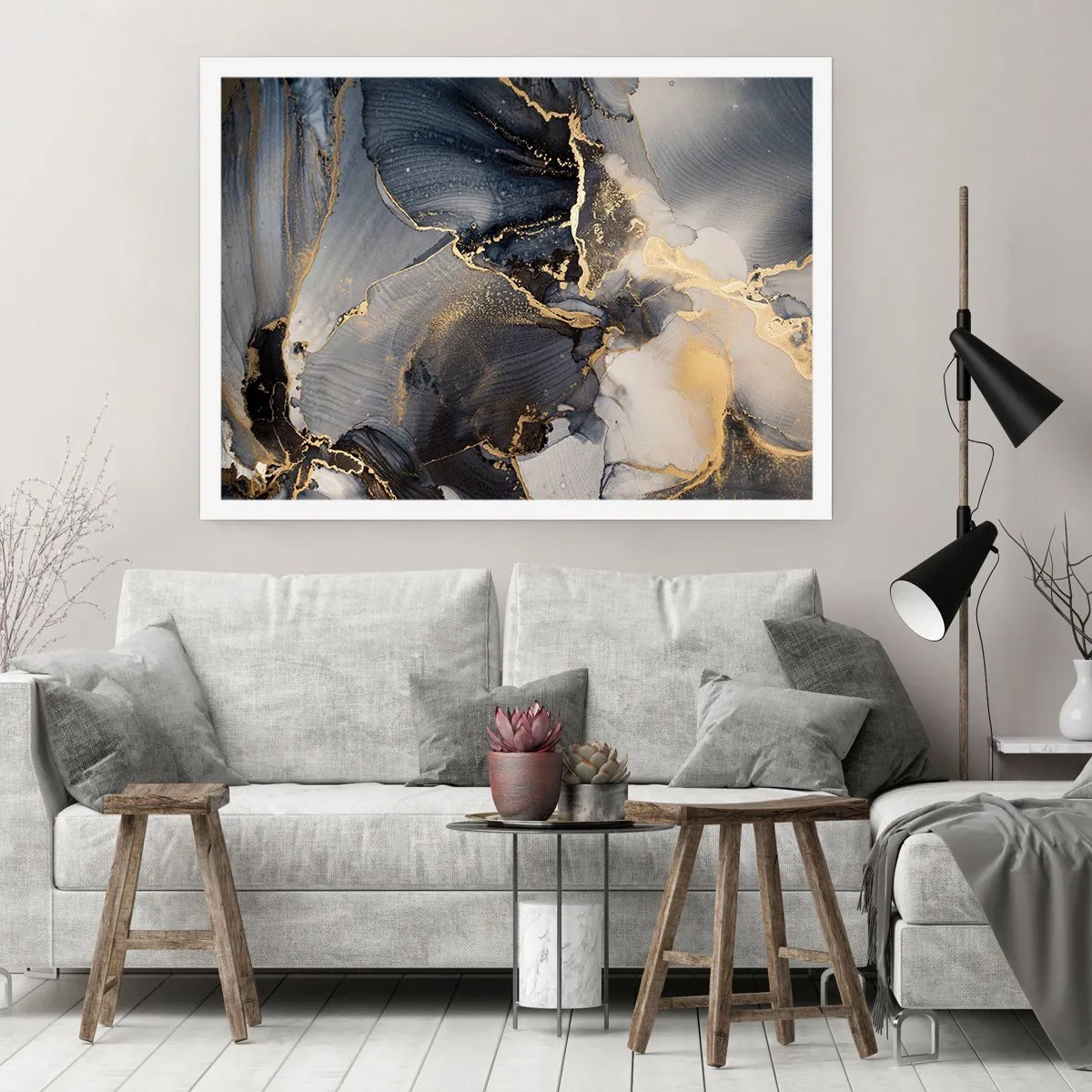 Affiche - Poster - La vie de la pierre - 50x40 cm