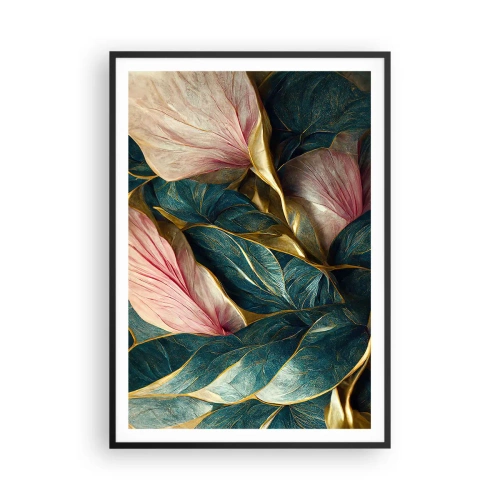 Affiche dans un cadre noir - Poster - Élégance et style naturels - 70x100 cm