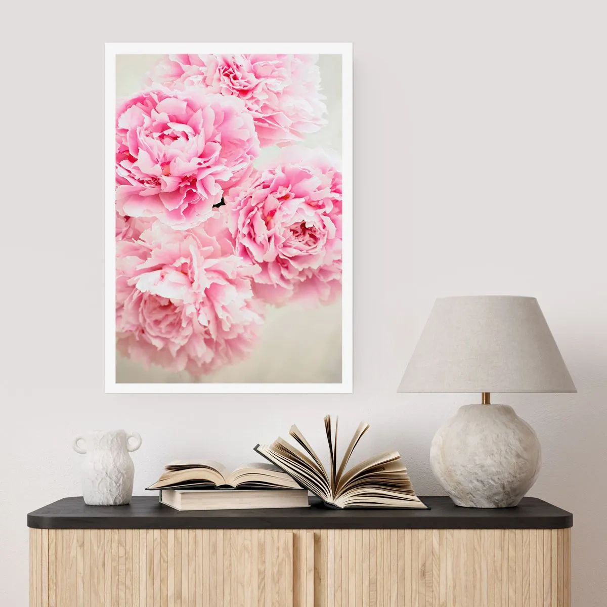 Affiche - Poster - En glamour rose - 40x50 cm