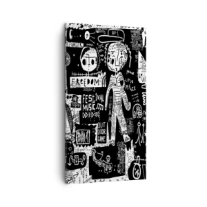 Impression sur toile - Image sur toile - Jeunesse spirituelle de loi et de joie - 45x80 cm