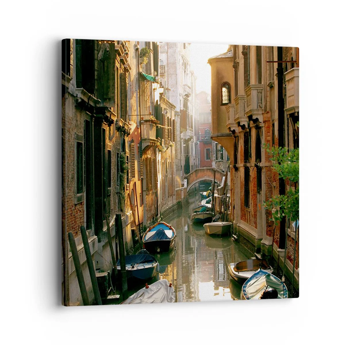 Impression sur toile - Image sur toile - Dans une ruelle vénitienne - 40x40 cm