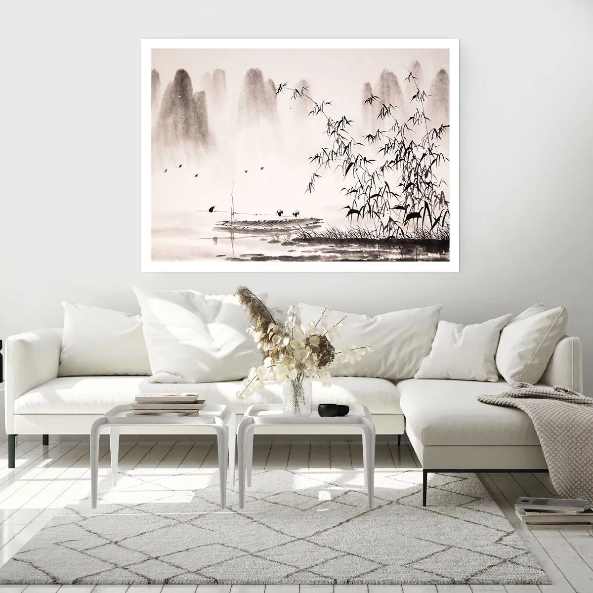 Affiche - Poster - Le silence des rizières - 91x61 cm