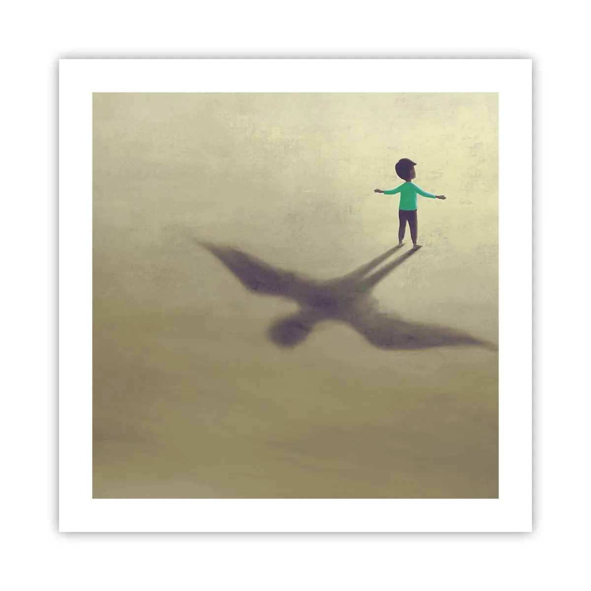 Affiche - Poster - Héros du futur - 50x50 cm