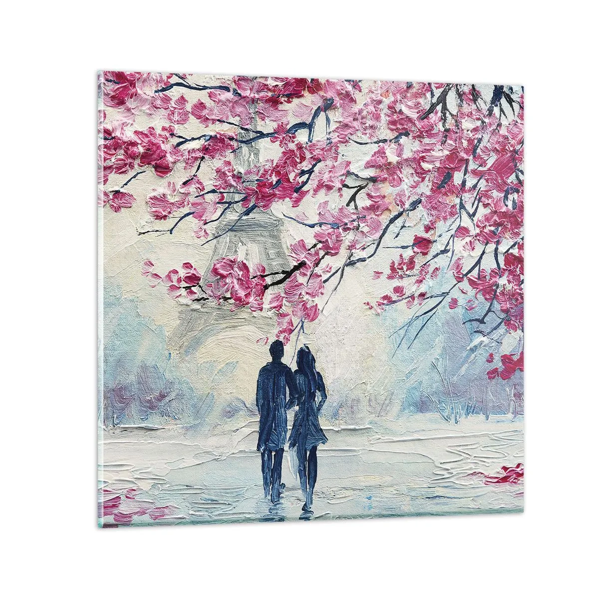 Impression sur verre - Image sur verre - Ballade romantique - 50x50 cm
