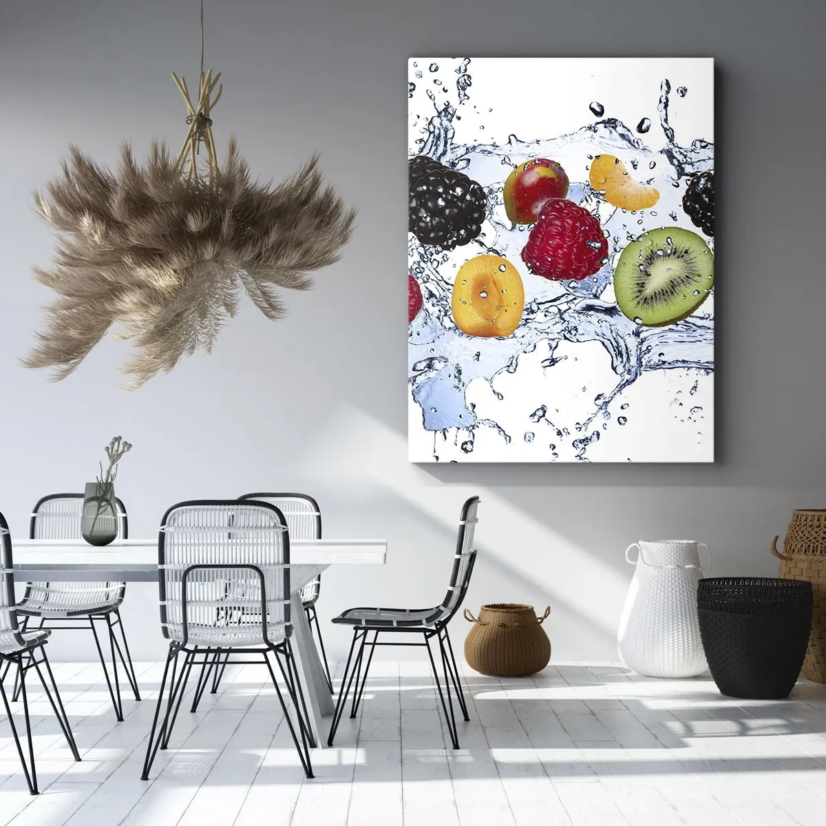 Impression sur toile - Image sur toile - Amusez-vous avec nous - 55x100 cm