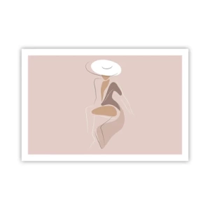 Affiche - Poster - Être une dame - 91x61 cm