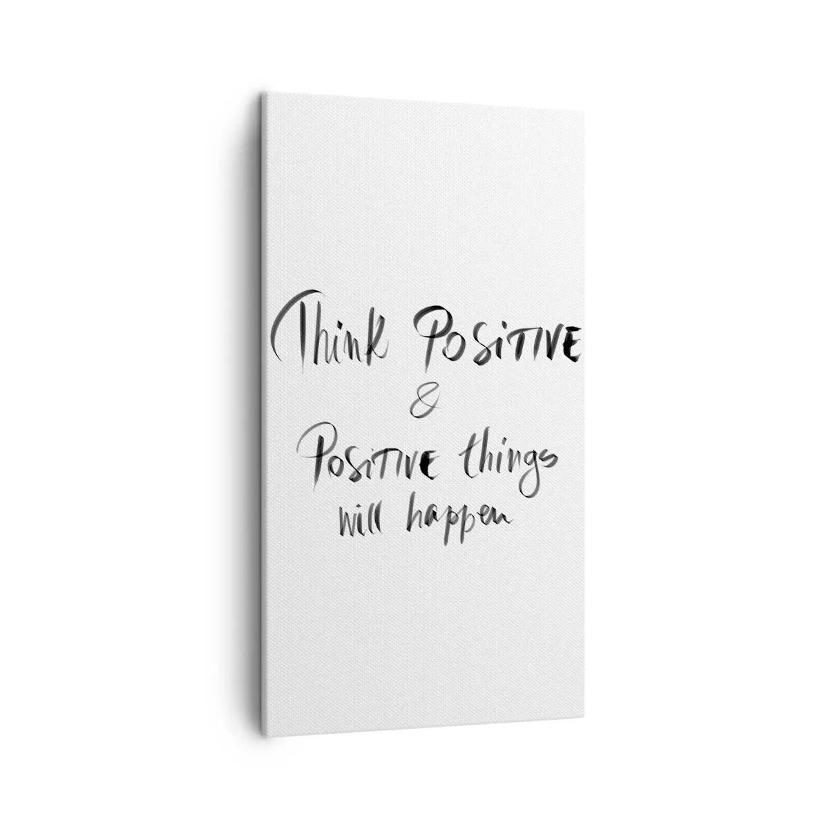 Impression sur toile - Image sur toile - Comment vivre? - 45x80 cm